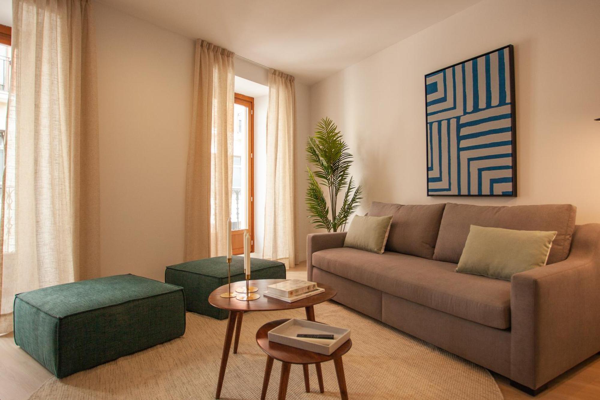 Apartment In Chamberi Madrid Rom bilde