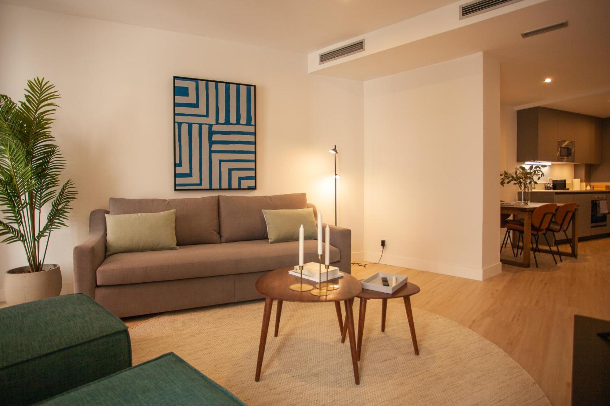 Apartment In Chamberi Madrid Rom bilde
